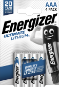 Energizer AAA/L92 Ultimate Lithium 4-P.